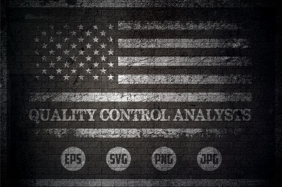 Quality Control Analysts - USA Flag Graphics