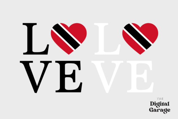 Trinidad and Tobago Flag, SVG PNG: Graphics for Crafts & Branding