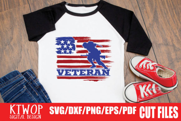 Veteran USA Flag Graphics for Crafts & Publishing